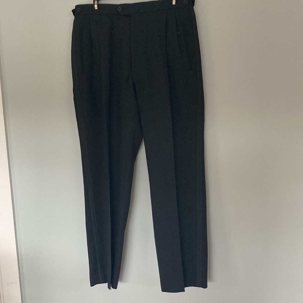 Joseph Abboud Tuxedo, Black, Single Breasted,40r,… - image 7